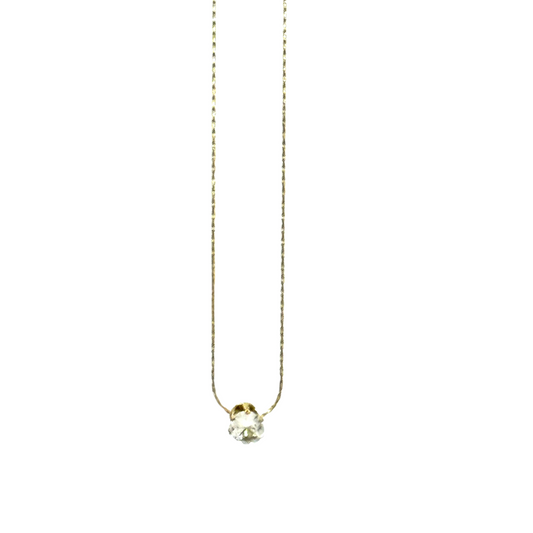 Glow – Delicate Gem Pendant Necklace