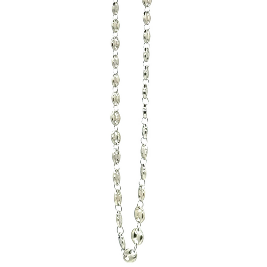 Edge – Chunky Silver Chain Necklace