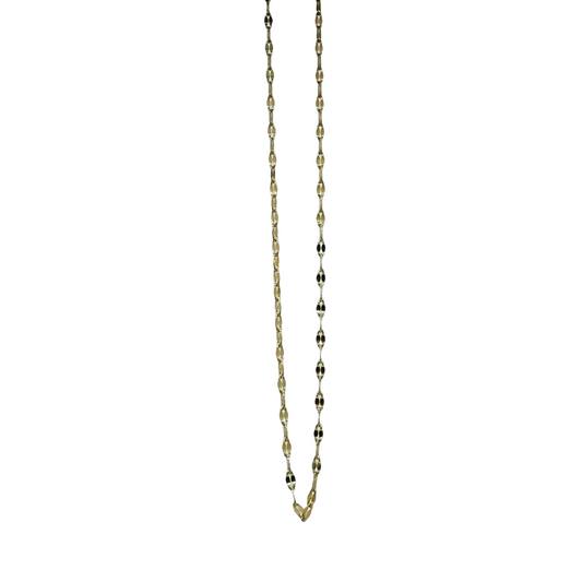 Rayne – Textured Gold Chain Necklace